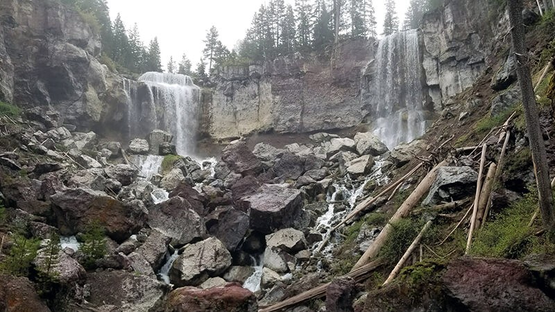 Paulina Falls at Newberry National Volcanic Monument