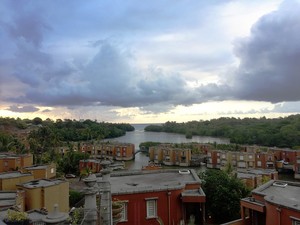Sunset at Port Chambly