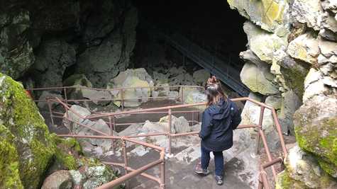 Lava River Cave at Newberry National Volcanic Monument