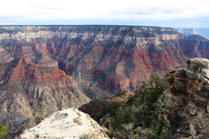 Red colors in Grand Canyon National Park
