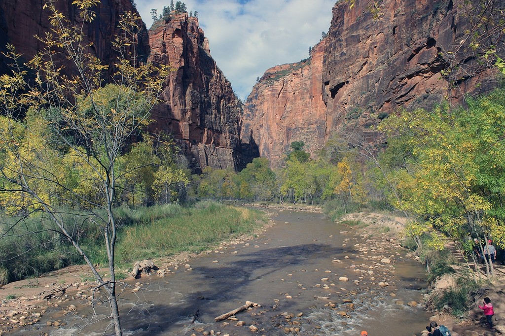 The Narrows in Zion National Park