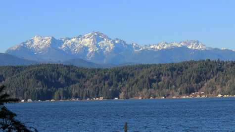 View of 101 from Seattle to Port Angeles