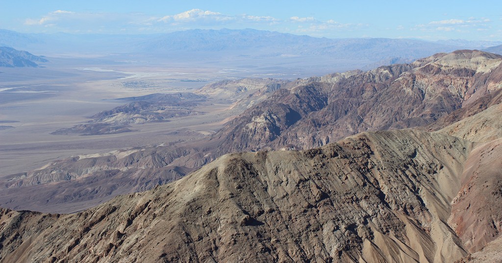 View from Dante's Peak in Death Valley National Park
