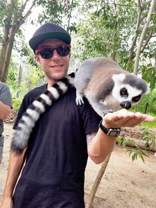 Byoungz at Cheetahs Rock Zanzibar