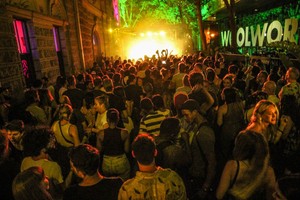terrace stage at Cape Town Electronic Festival