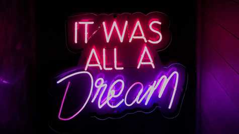 Lucid Dreaming Neon Sign